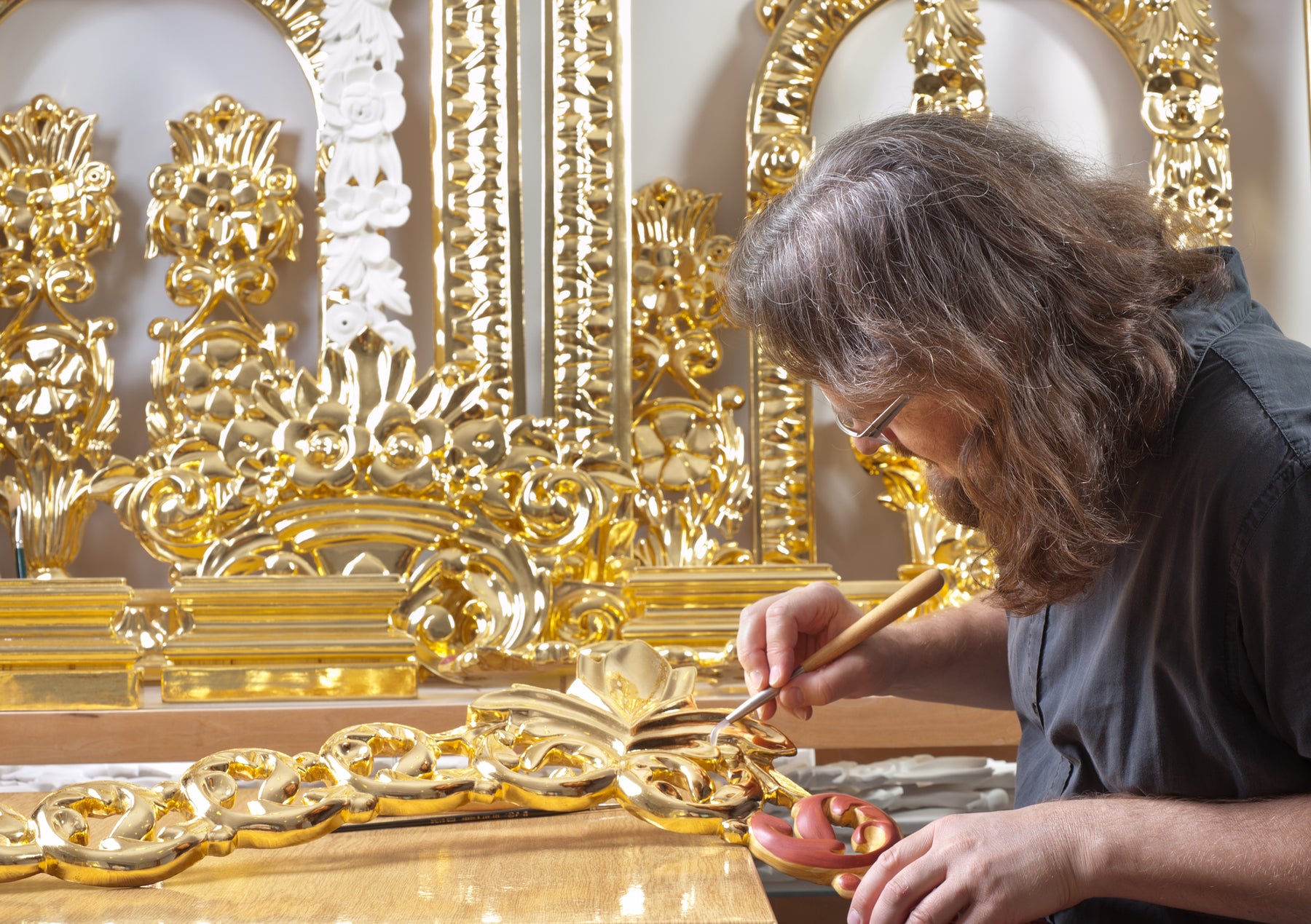 A Closer Look at Clock Gilding